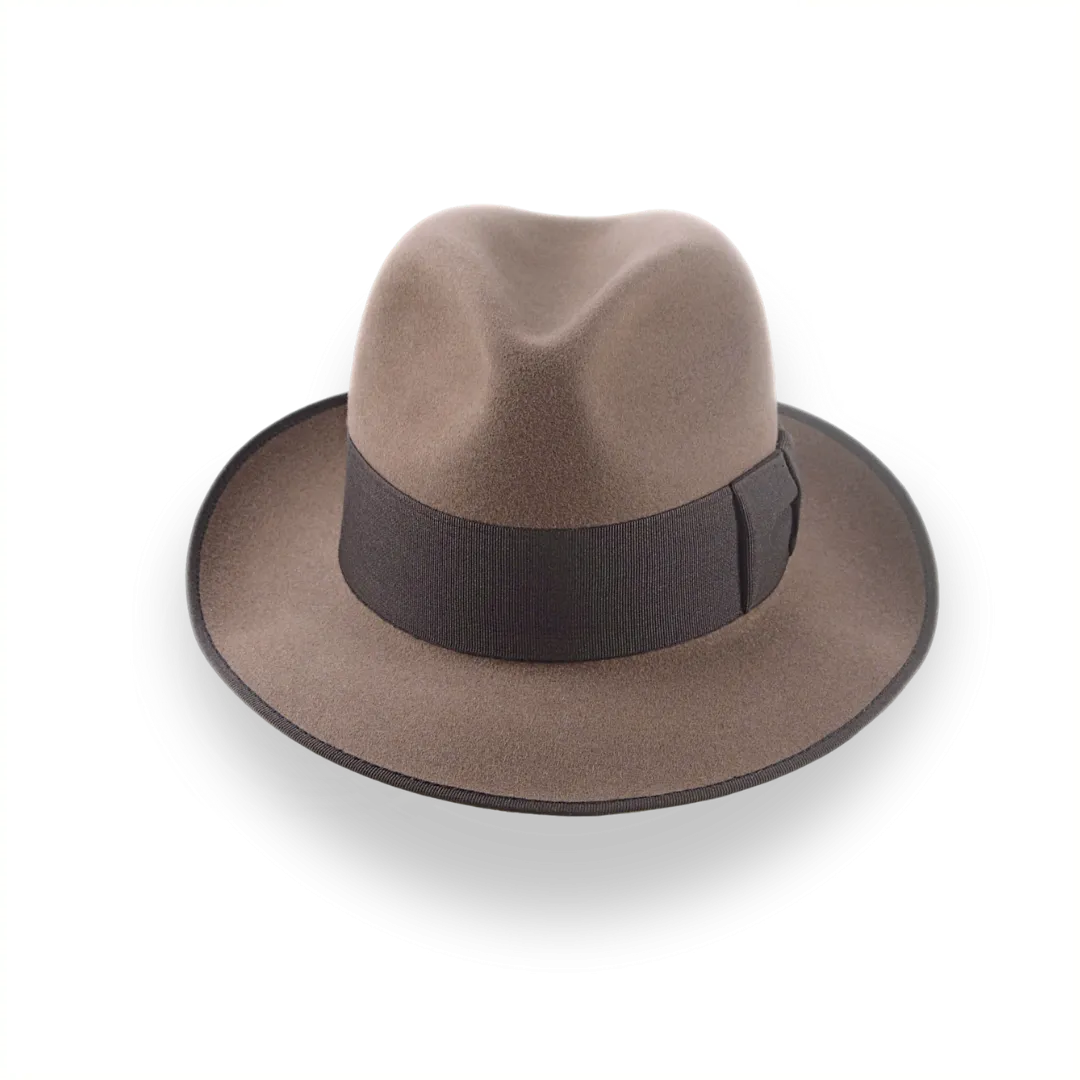 1930's Retro Style Fur Felt Fedora Hat For Men | The Dogal