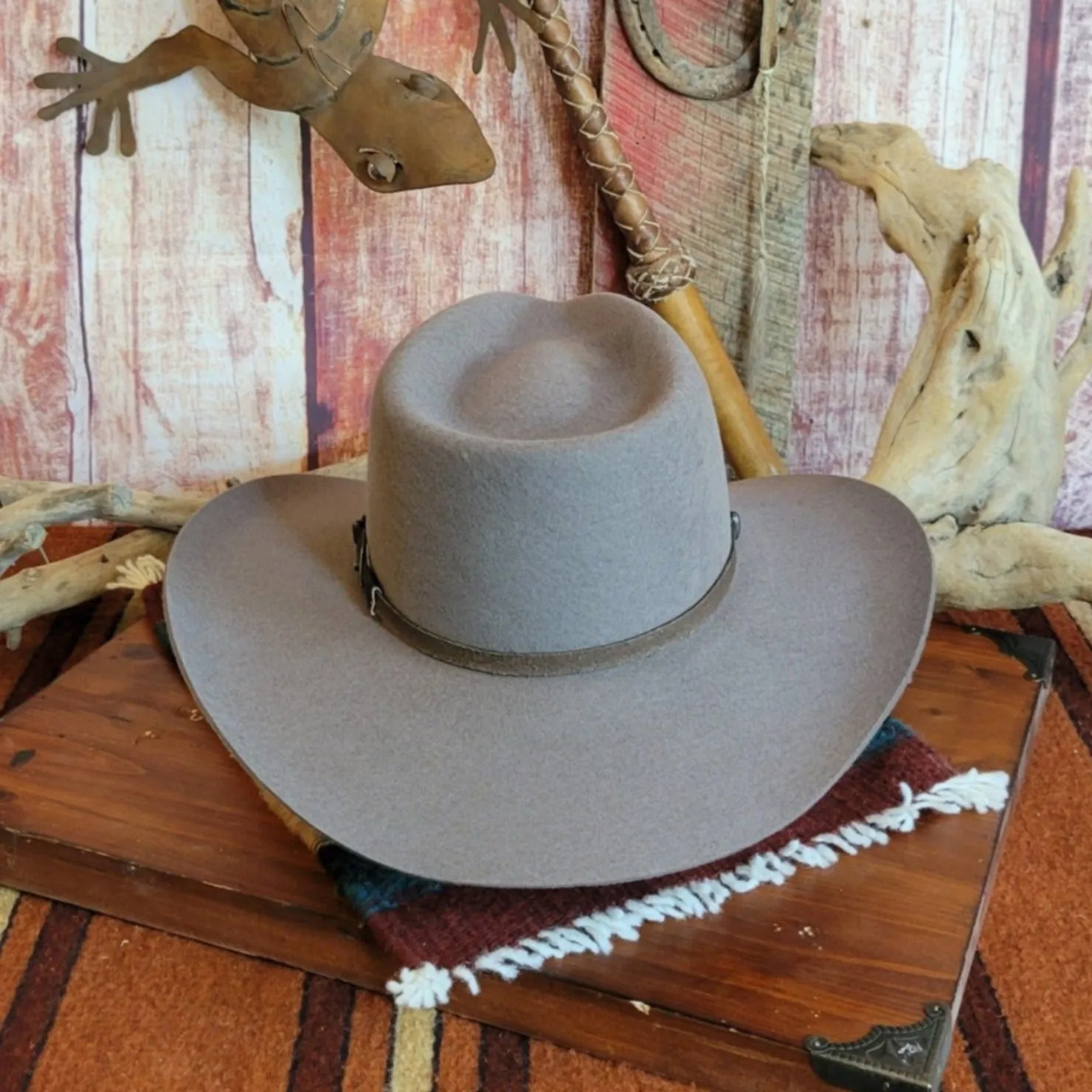 4X Buffalo Fur Felt Hat the “Drifter” by Stetson  SBDFTR-163420