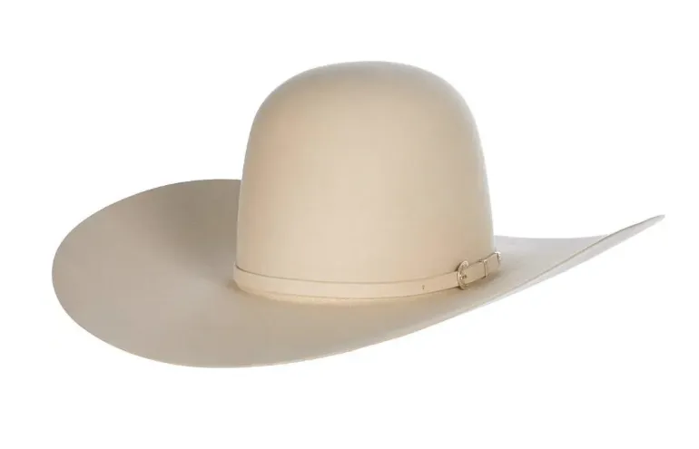 American Hat Company -  Open Crown - 7X Bone