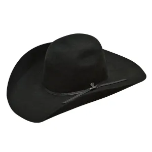 Ariat Black 2X Punchy Western Wool Felt Hat