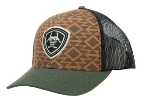 ARIAT Southwest Design (Brown/Olive) - Trucker Cap