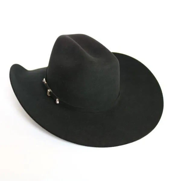 Atwood Black Felt 4X Western Hat