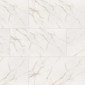 Calacatta Lucca Polished, 12" x 24" - Porcelain Tile