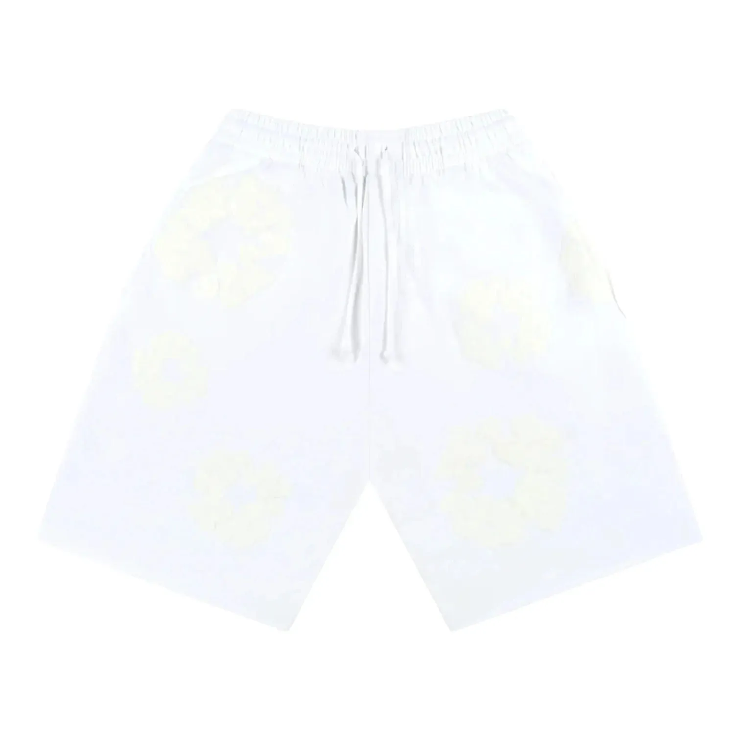 Denim Tears Mono Cotton Wreath Shorts White