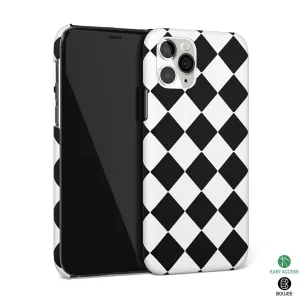 Diamond Check Phone Cover | Matte Case