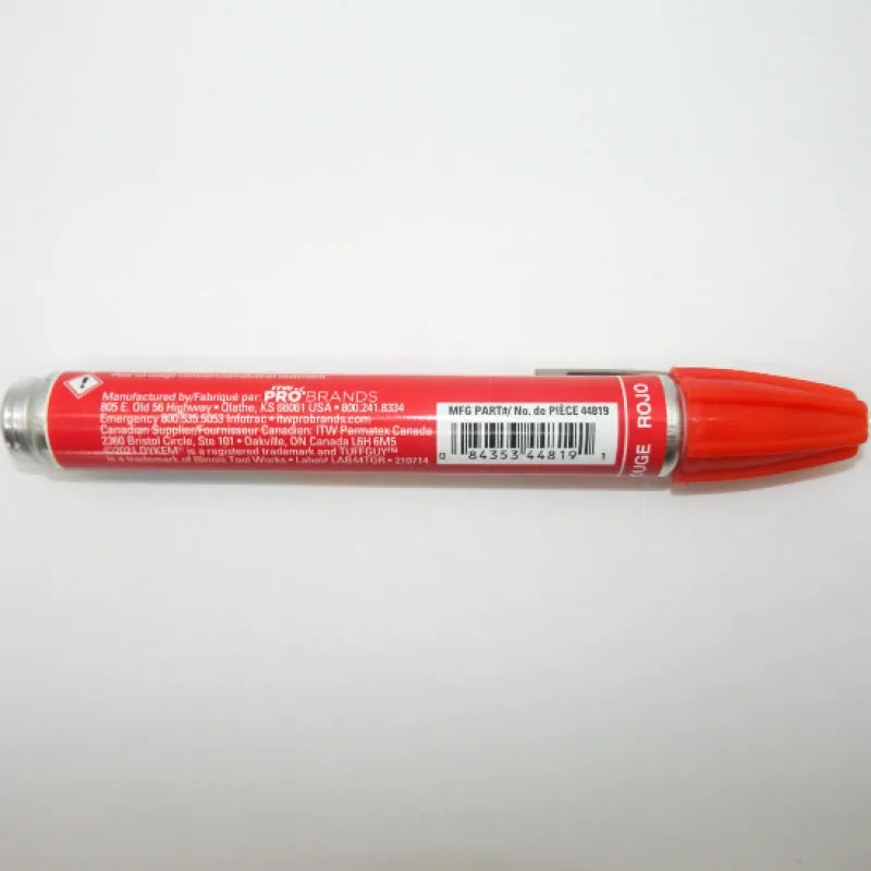 Dykem Tuffguy Series Red Permanent Industrial Marker 44819