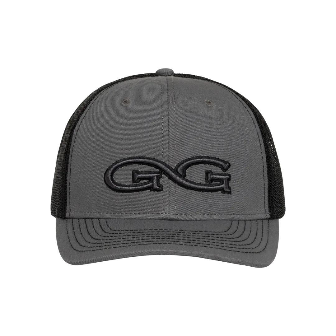 Gameguard Men's Gunmetal Grey Mesh Black Cap