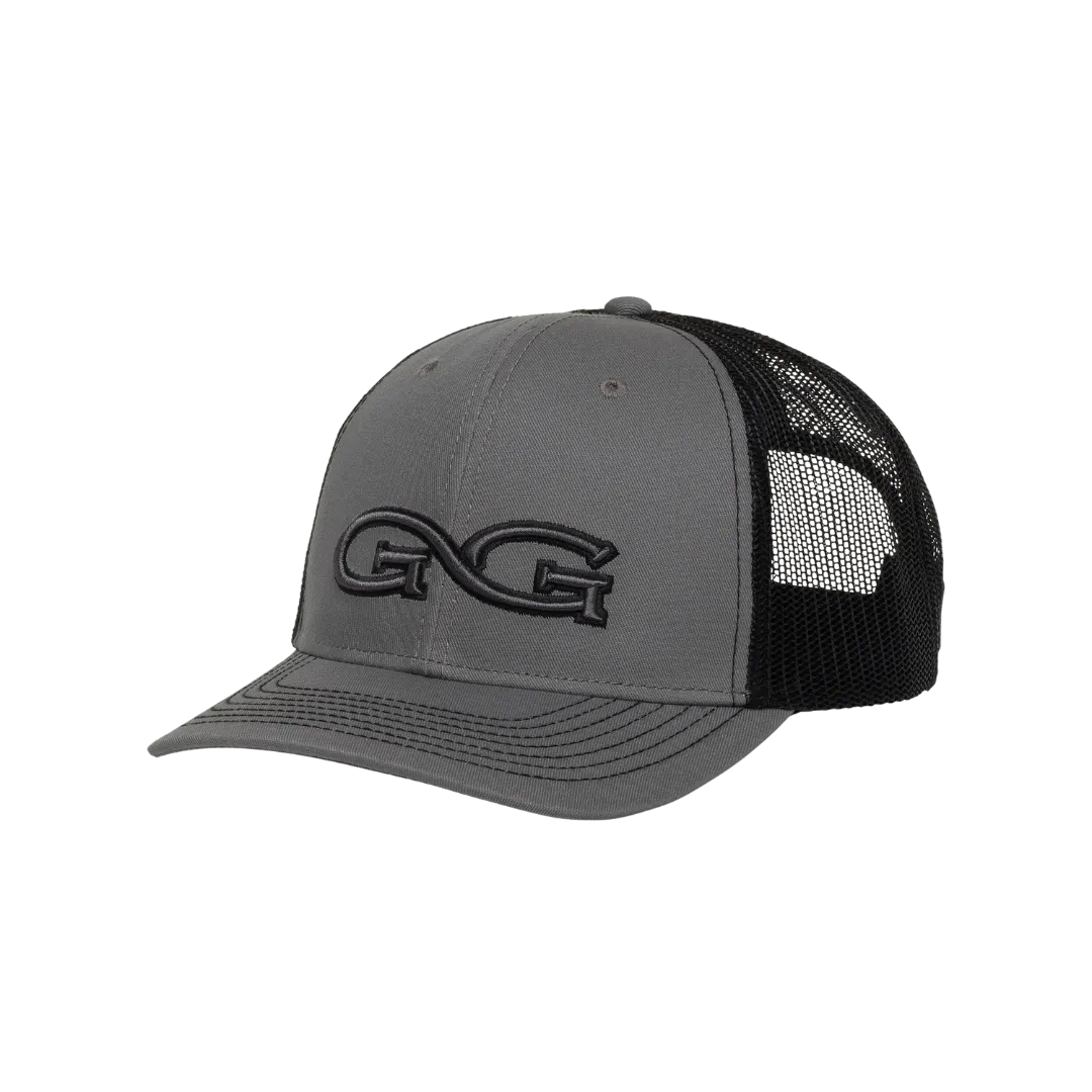 Gameguard Men's Gunmetal Grey Mesh Black Cap