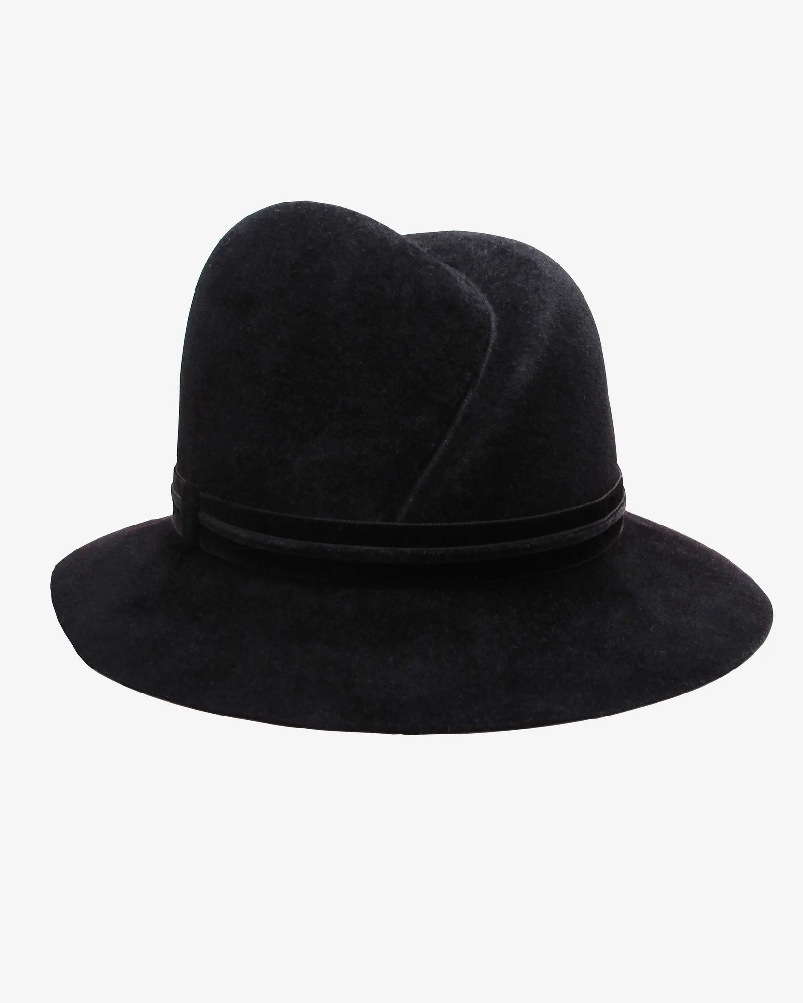 Gigi Burris | Nell Felt Fedora in Black - FINAL SALE