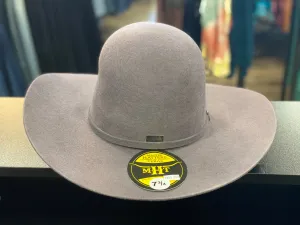 M35794SF5 - MHT Open Crown Felt Hat - Tombstone - Gun Metal