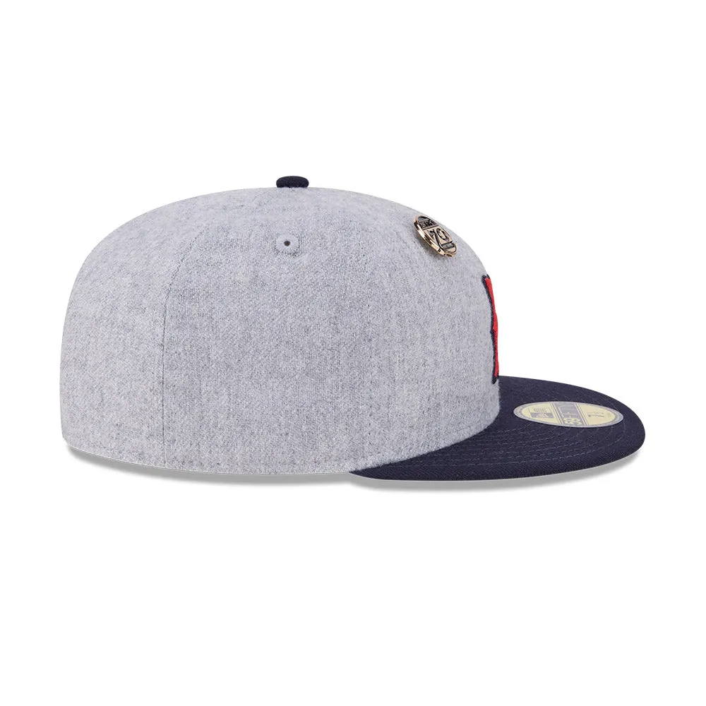 New Era 59Fifty MLB 59Fifty Day 2024 Boston Red Sox Heather Grey