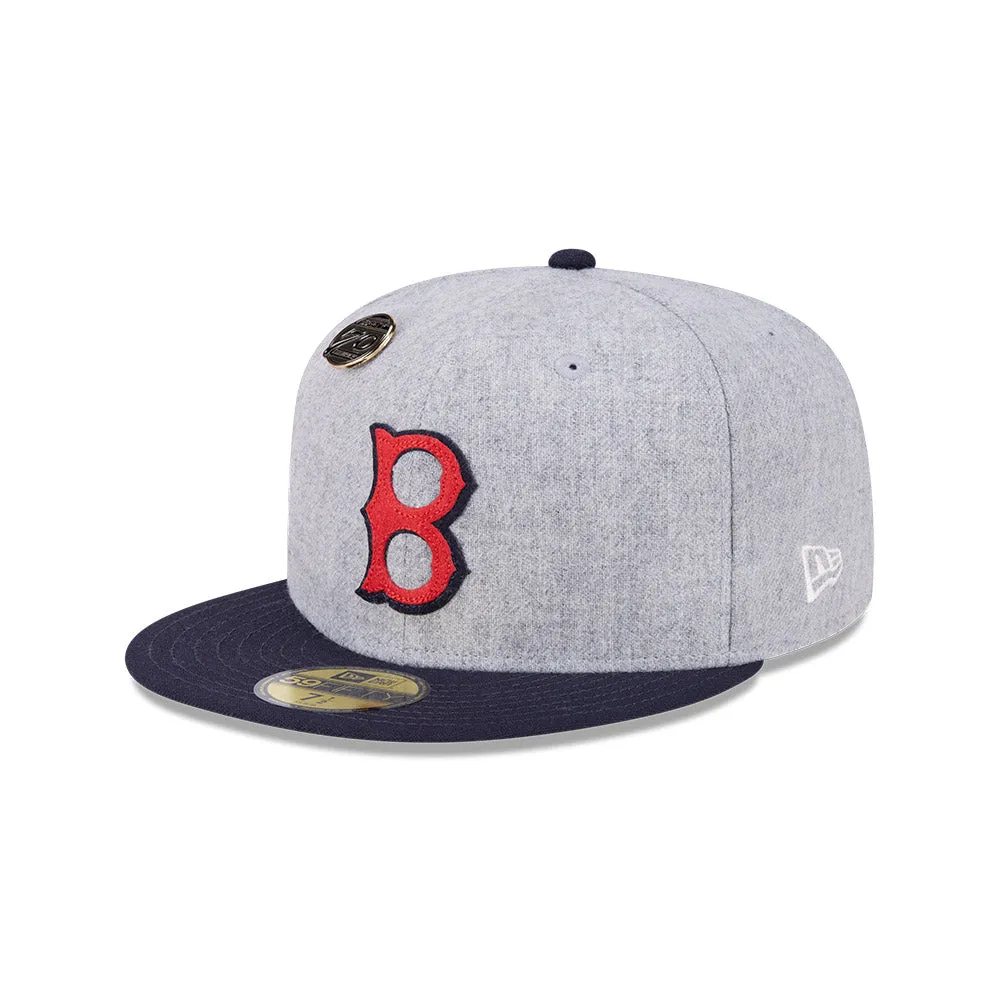 New Era 59Fifty MLB 59Fifty Day 2024 Boston Red Sox Heather Grey