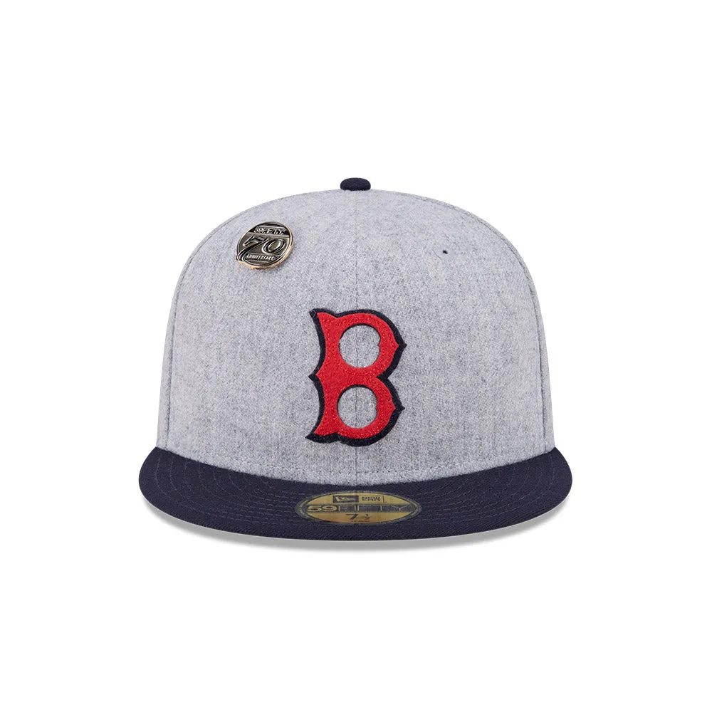 New Era 59Fifty MLB 59Fifty Day 2024 Boston Red Sox Heather Grey