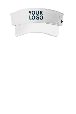 Nike Dri-FIT Team Performance Branded Visors, White