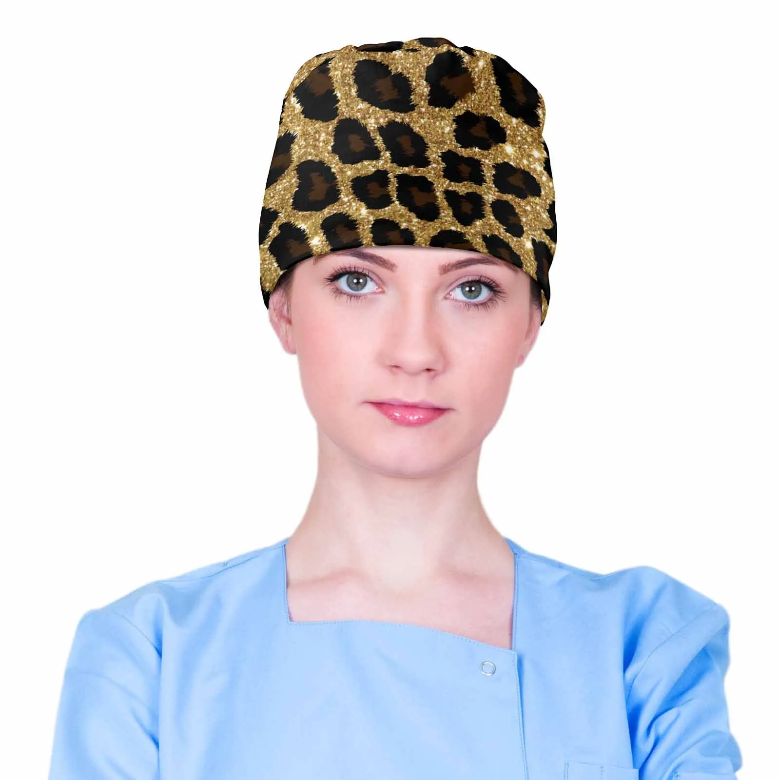 Nurse Scrub Cap Animal Print 7  Scrub Cap