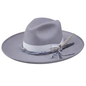 Oceanus Wide Brim Wool Fedora by Stetson