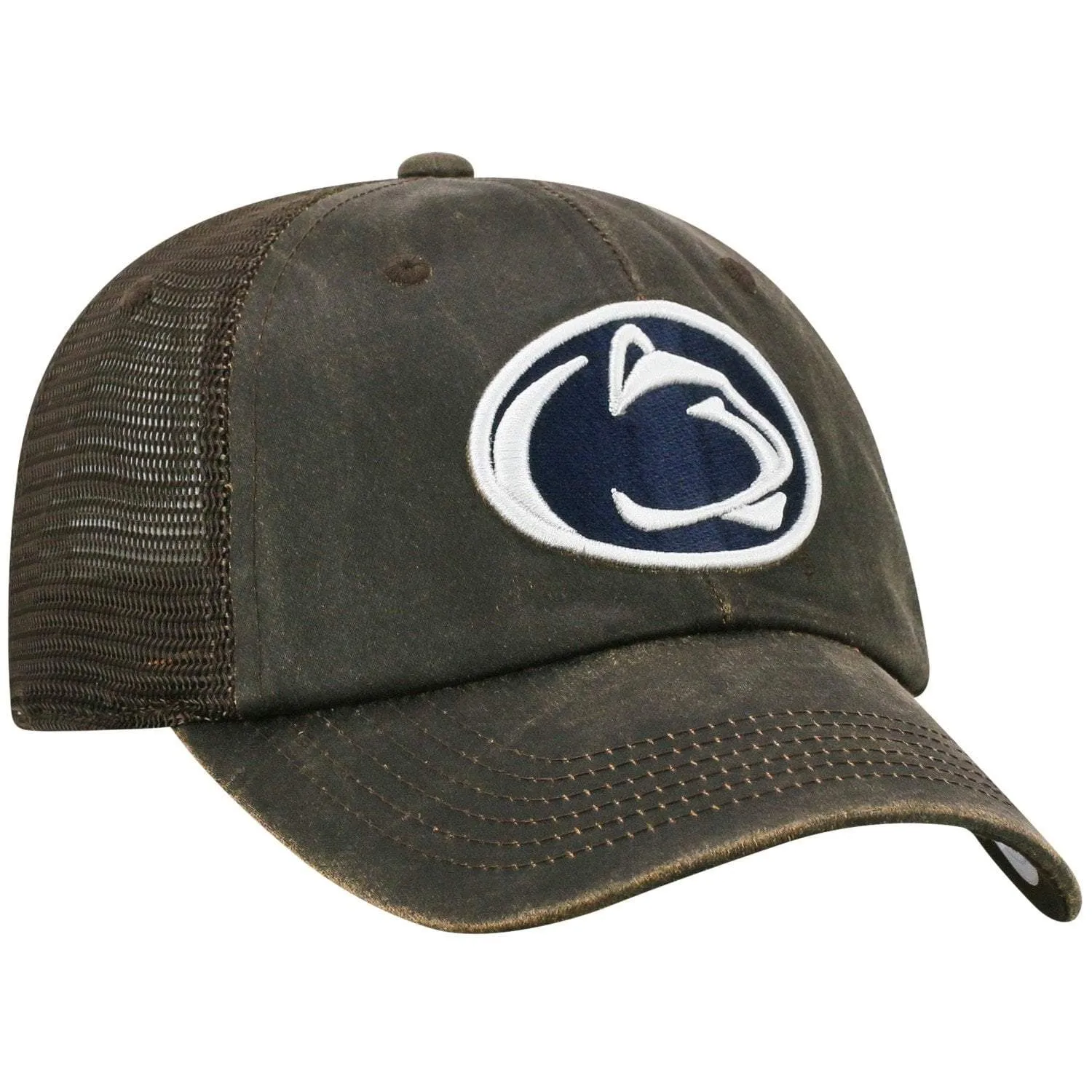 Penn State Nittany Lions TOW Brown "Chestnut" Style Mesh Adj. Relax Hat Cap