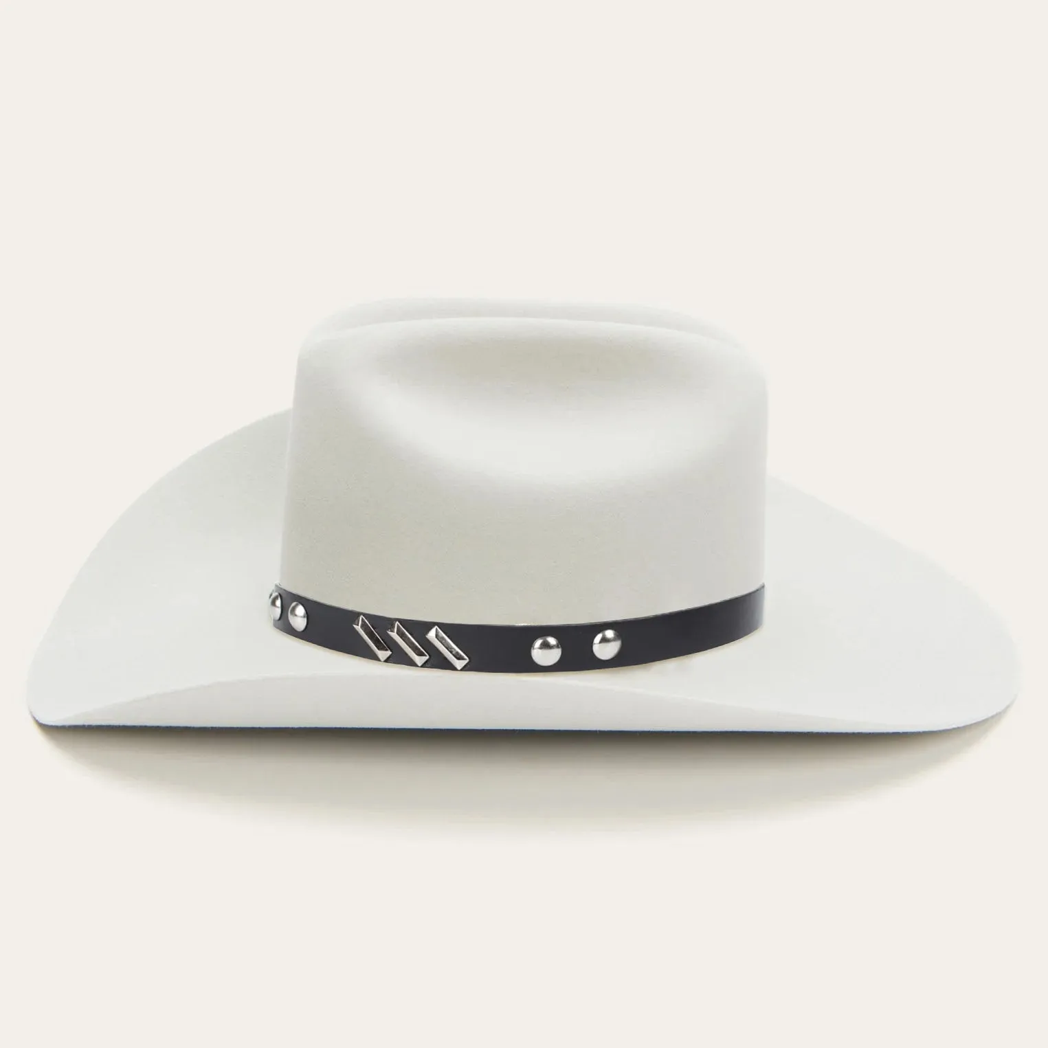 Premium Fur Felt Cowboy Hat with Leather Hatband