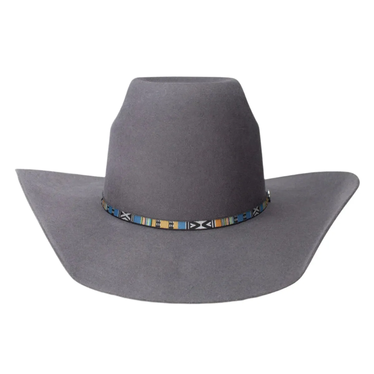 Resistol HOOey Silver Smoke - (3X) Wool Felt Cowboy Hat