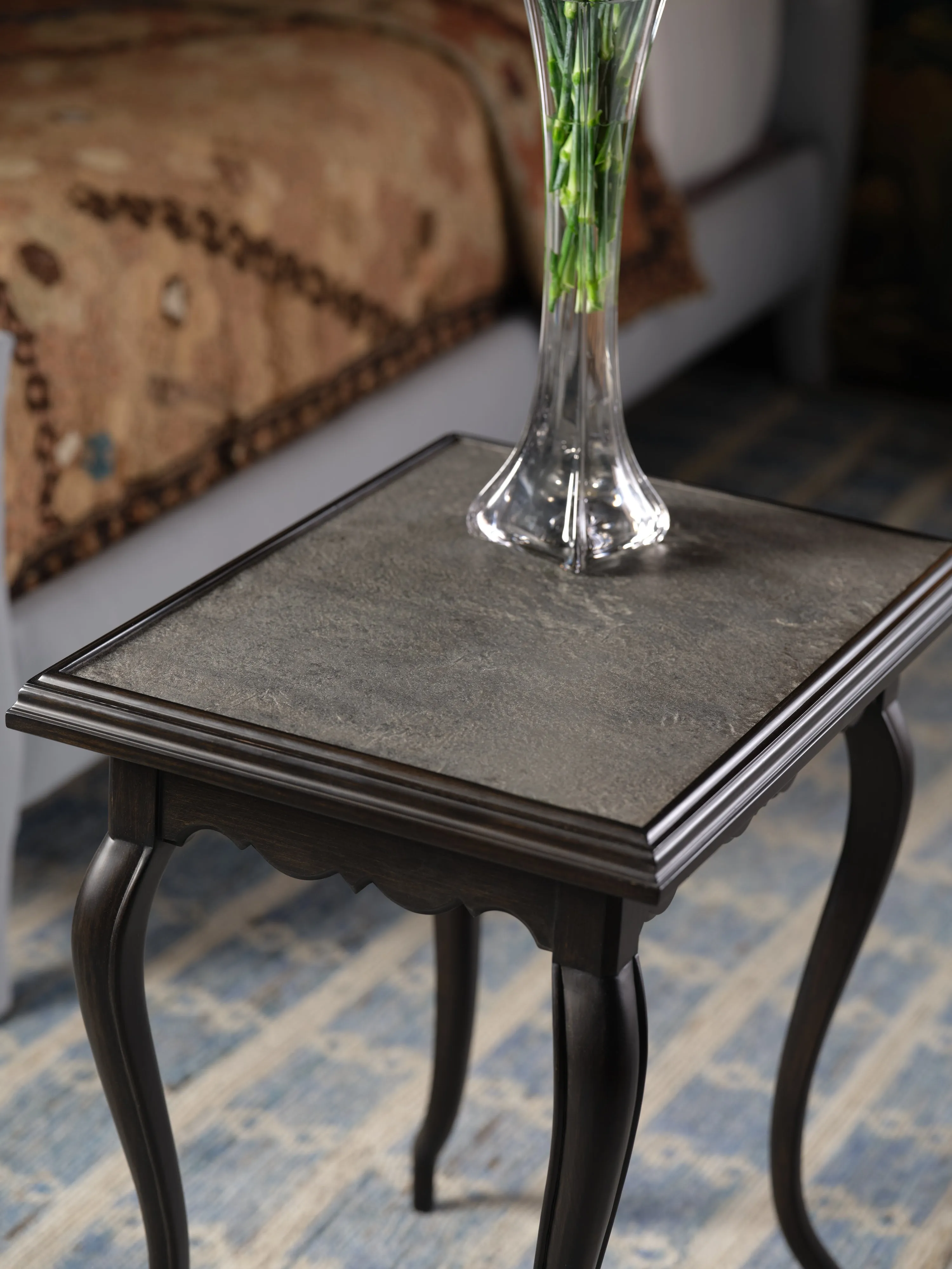 Slate Side Table