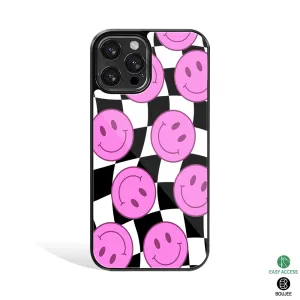 Smileys Trippy Pattern Phone Cover | Glass Case