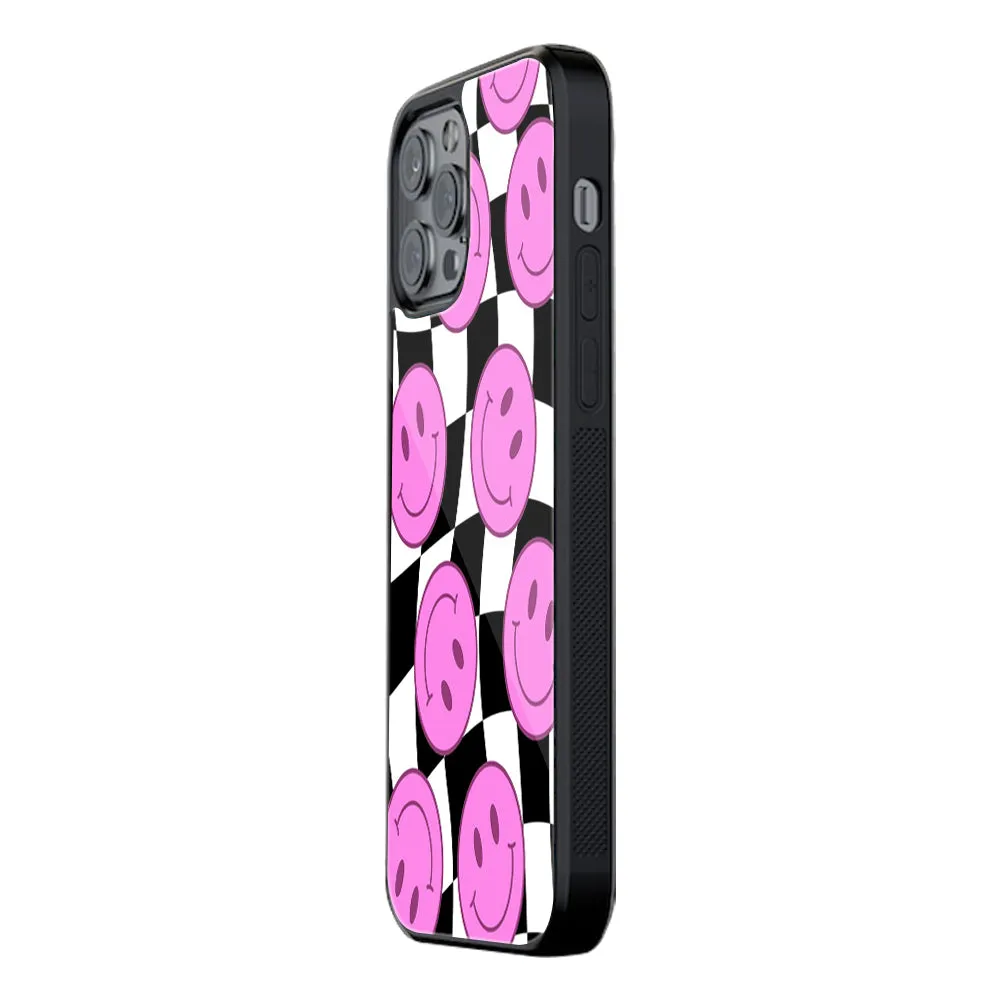 Smileys Trippy Pattern Phone Cover | Glass Case