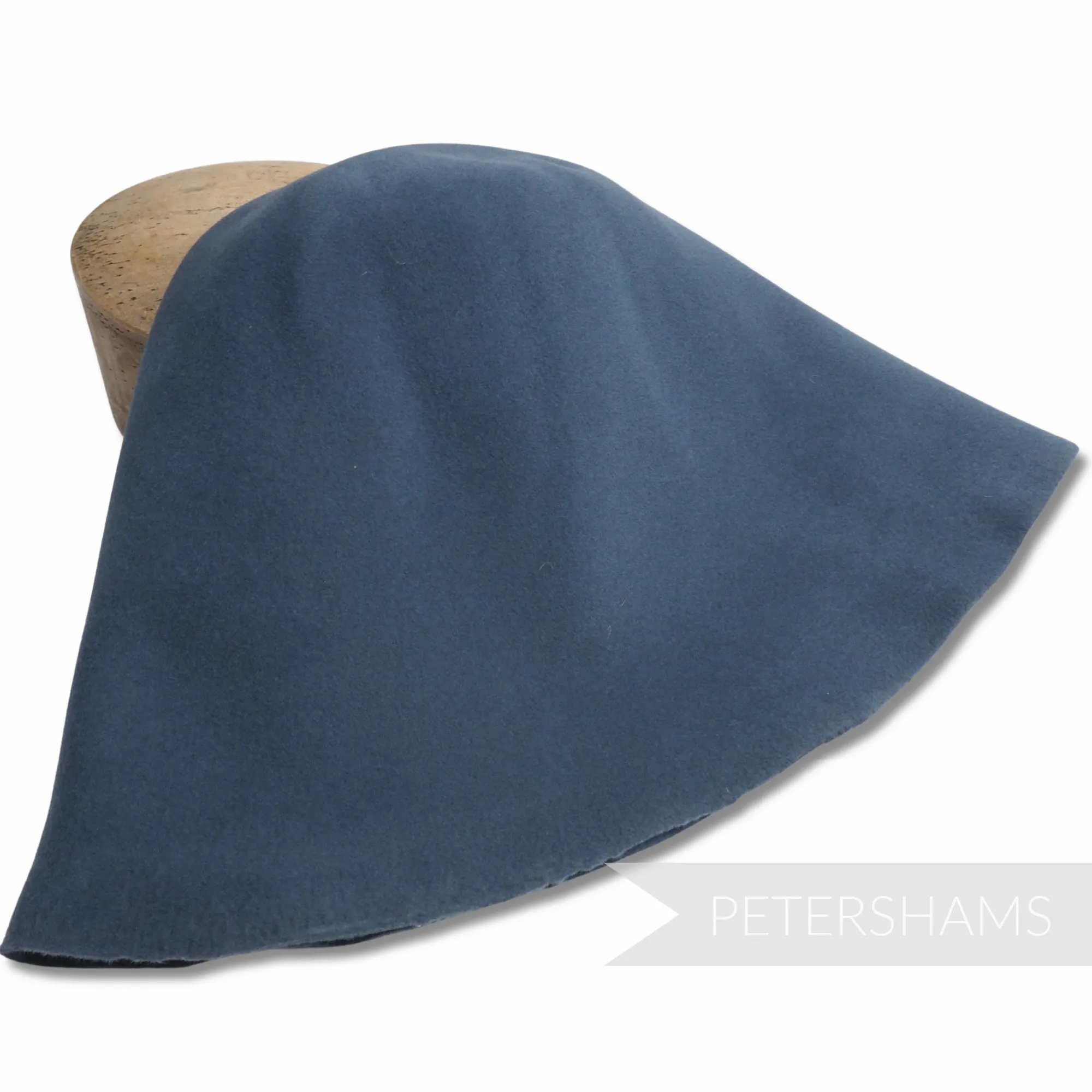 Soft Extra Large Wool Felt Cone Hat Body