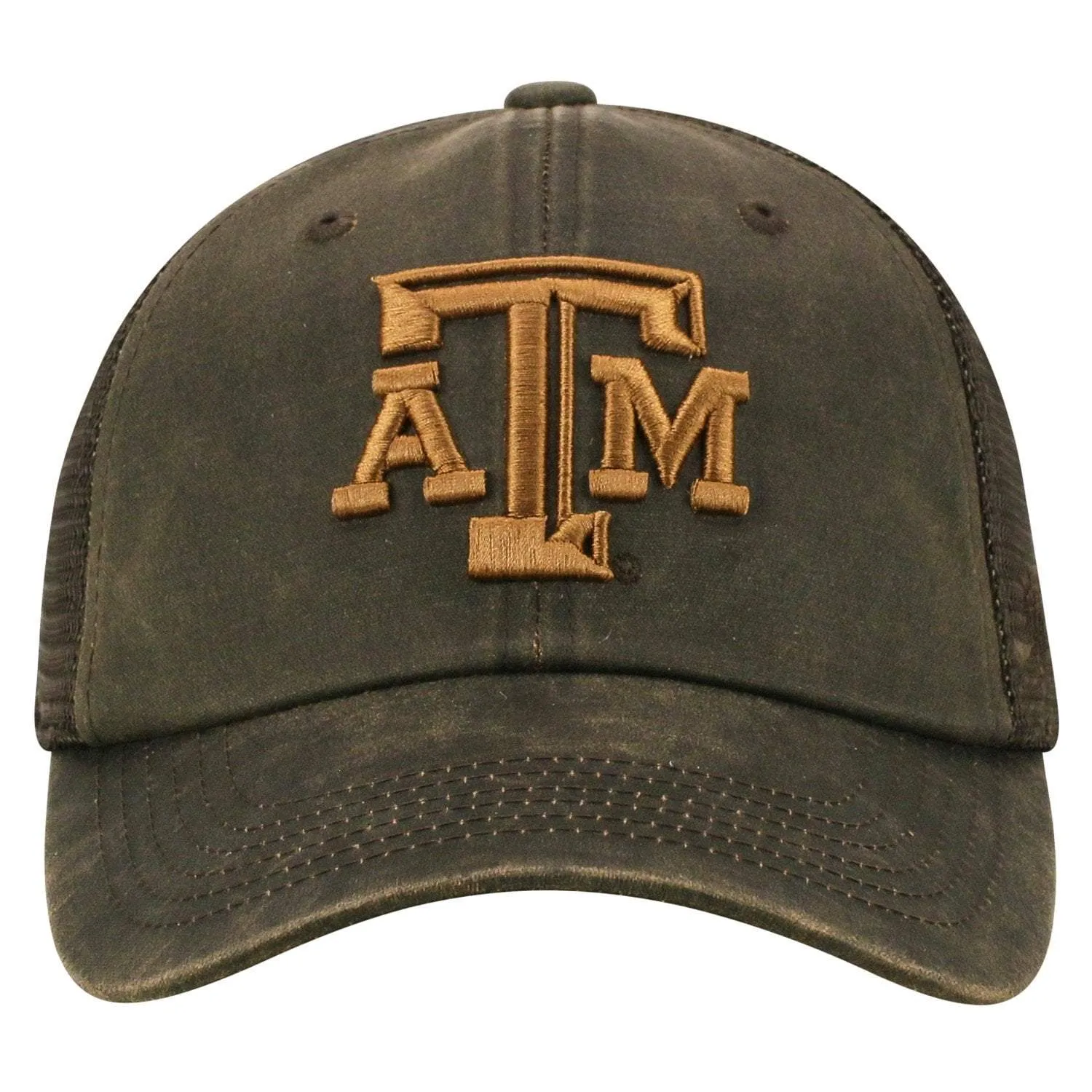 Texas A&M Aggies TOW Brown "Chestnut" Style Mesh Adj. Strap Relax Hat Cap