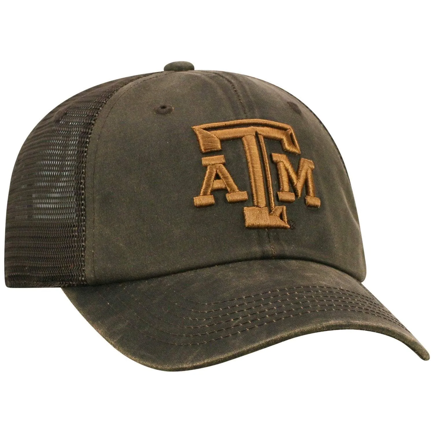 Texas A&M Aggies TOW Brown "Chestnut" Style Mesh Adj. Strap Relax Hat Cap