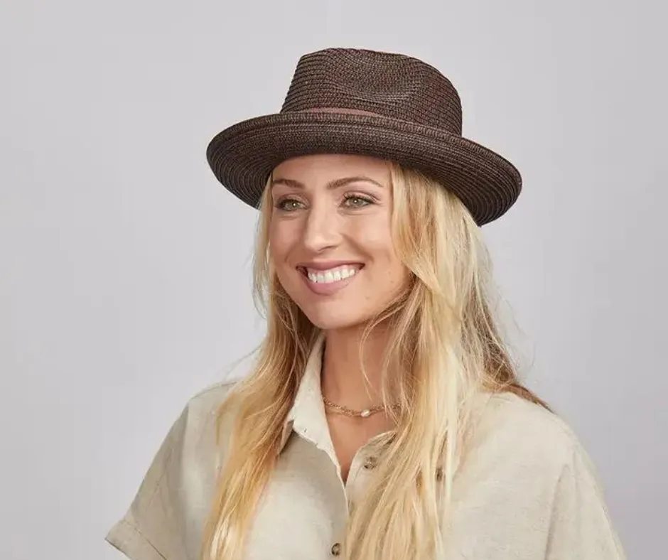 The "Coronado" Fedora Straw Hat