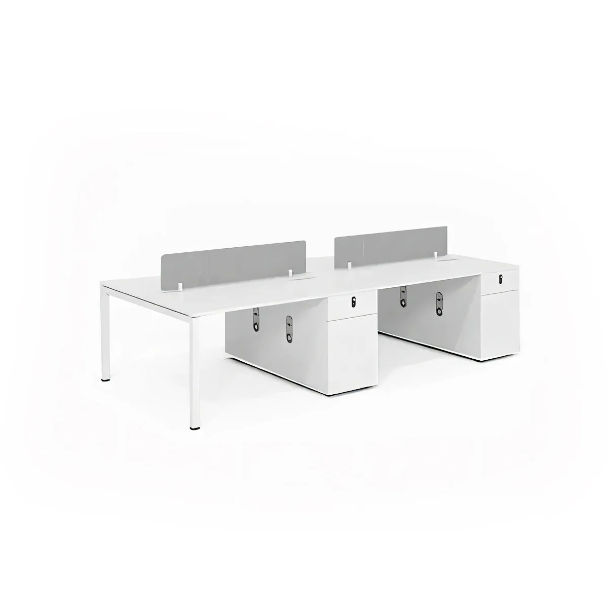 Timeless Elegance Classic Fashion White Staff Desk YGZ-1020