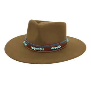 Trooper | Mens Wide Brim Felt Fedora Hat