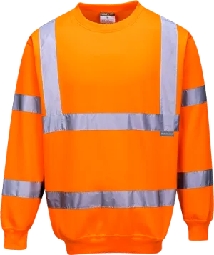 TRU Hi Vis Sweatshirt -  w/ Transpenine Route Upgrade & OTTB emb Logos