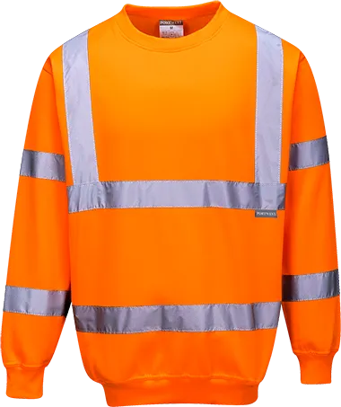 TRU Hi Vis Sweatshirt -  w/ Transpenine Route Upgrade & OTTB emb Logos