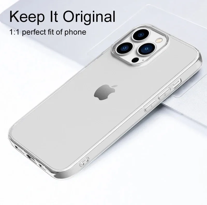 Ultra Thin Clear Silicone Phone Case